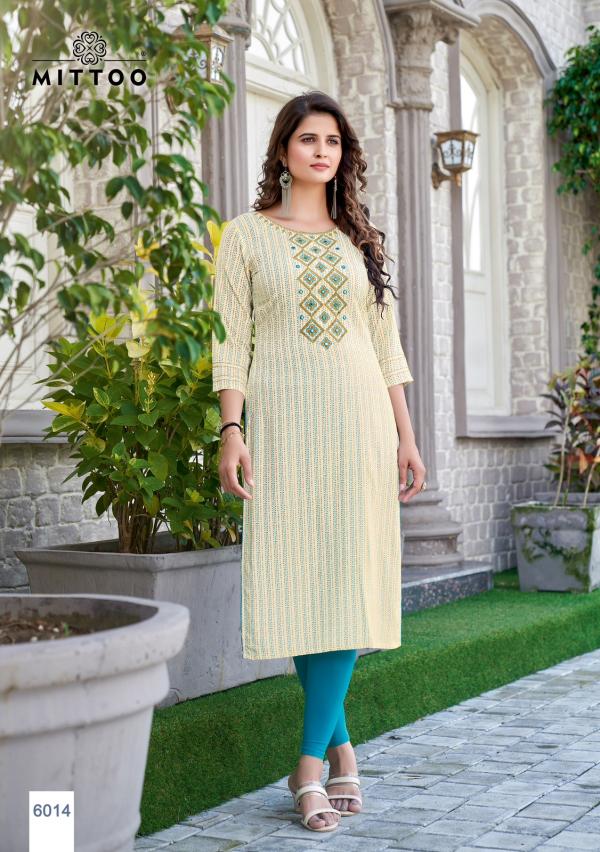 Mittoo Bandhan Vol 3 New Rayon  Designer Kurti Collection